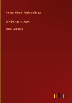Cover Die Pariser Horen