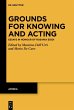 Grounds for Knowing and Acting (eBook,... - Bild 1