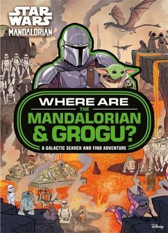 Cover Star Wars: Where are The Mandalorian and Grogu? Search and Find Activity Book