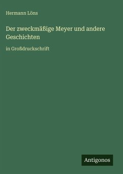 Cover Der zweckmäßige Meyer und andere Geschichten