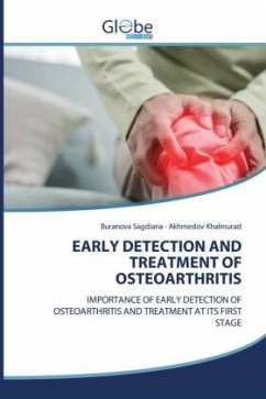Cover EARLY DETECTION AND TREATMENT OF OSTEOARTHRITIS