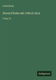 Storia d'Italia dal 1789 al 1814