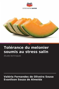 Cover Tolérance du melonier soumis au stress salin