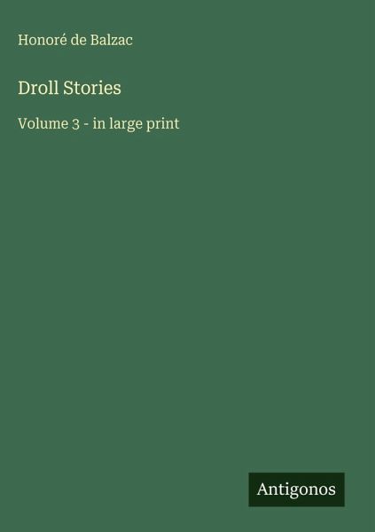 Droll Stories Droll Stories