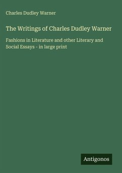 Cover The Writings of Charles Dudley Warner
