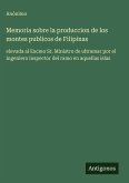 Memoria sobre la produccion de los montes publicos de Filipinas