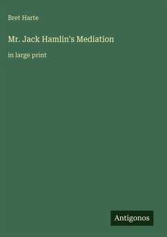 Cover Mr. Jack Hamlin's Mediation
