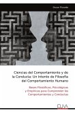 Ciencias del Comportamiento y de la Conducta