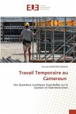 Travail Temporaire au Cameroun