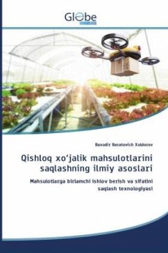 Qishloq xo'jalik mahsulotlarini saqlashning ilmiy asoslari - X_ld_r_v, Bax_dir Barat_vich