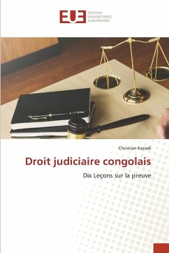 Droit judiciaire congolais - KAZADI, Christian Droit judiciaire congolais - KAZADI, Christian