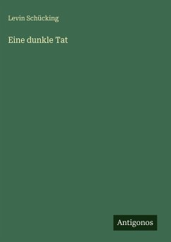Cover Eine dunkle Tat
