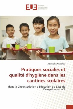 Cover Pratiques sociales et qualité d'hygiène dans les cantines scolaires