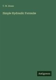 Simple Hydraulic Formulæ