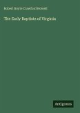 The Early Baptists of Virginia