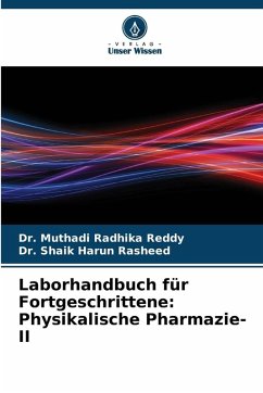 Cover Laborhandbuch für Fortgeschrittene: Physikalische Pharmazie-II