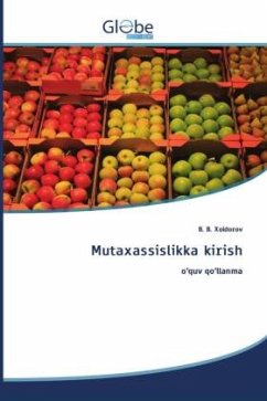 Mutaxassislikka kirish - X_ld_r_v, B. B.