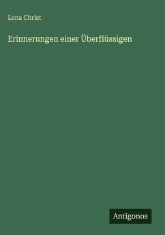 Cover Erinnerungen einer Überflüssigen