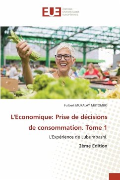 Cover L'Economique: Prise de décisions de consommation. Tome 1