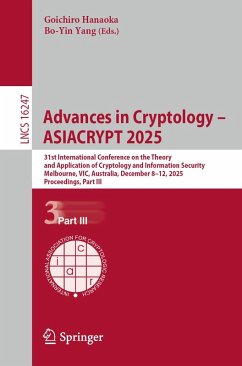 Cover Advances in Cryptology - ASIACRYPT 2025 (eBook, PDF)