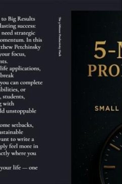 Cover The 5-Minute Productivity Hack (eBook, ePUB)