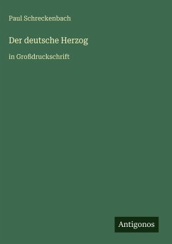 Cover Der deutsche Herzog