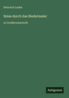 Cover Reise durch das Biedermeier