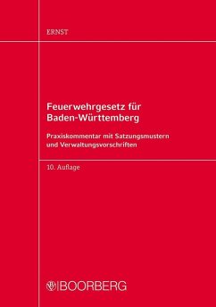 Cover Feuerwehrgesetz für Baden-Württemberg