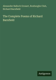 Cover The Complete Poems of Richard Barnfield