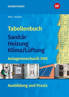 Cover Tabellenbuch Sanitär-Heizung-Klima/Lüftung