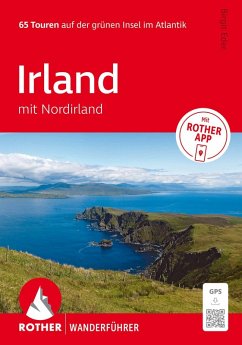 Cover ROTHER Wanderführer Irland mit Nordirland. 65 Touren auf der grünen Insel im Atlantik