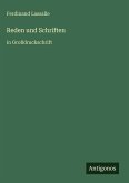 Reden und Schriften