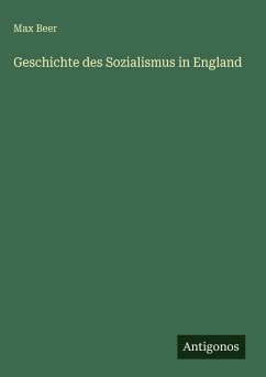 Cover Geschichte des Sozialismus in England