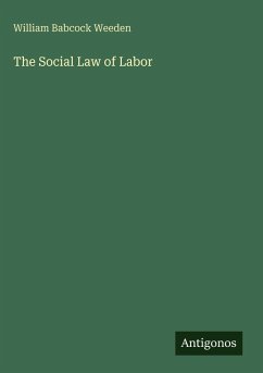 Cover The Social Law of Labor