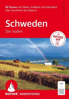 Cover ROTHER Wanderführer Schweden: Der Süden. 60 Touren von Skåne, Småland und Värmland über Stockholm bis Dalarna