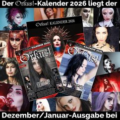 Cover Orkus!-Edition Dezember 2025 /Januar 2026 mit Kalender 2026