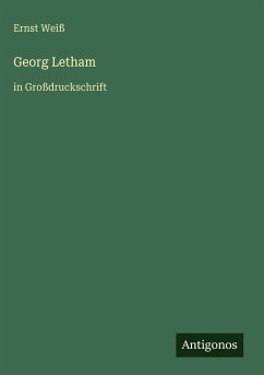 Georg Letham - Weiß, Ernst