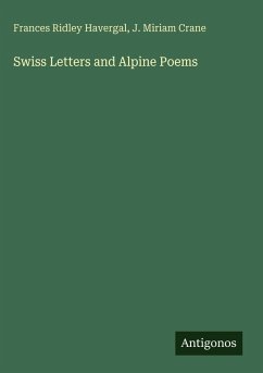 Cover Swiss Letters and Alpine Poems