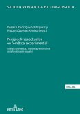 Perspectivas actuales en fonética experimental Perspectivas actuales en fonética experimental