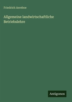 Cover Allgemeine landwirtschaftliche Betriebslehre