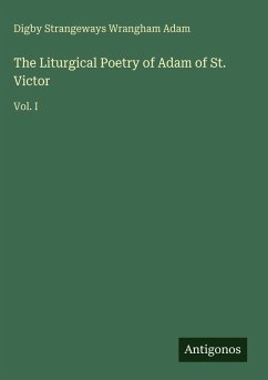 Cover The Liturgical Poetry of Adam of St. Victor