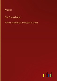 Cover Die Grenzboten