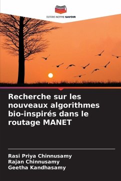 Cover Recherche sur les nouveaux algorithmes bio-inspirés dans le routage MANET