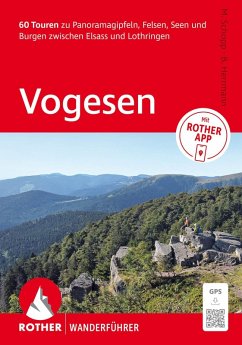Cover ROTHER Wanderführer Vogesen. 60 Touren zu Panoramagipfeln, Felsen, Seen und Burgen zwischen Elsass und Lothringen
