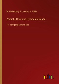 Cover Zeitschrift für das Gymnasialwesen
