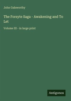 Cover The Forsyte Saga - Awakening and To Let