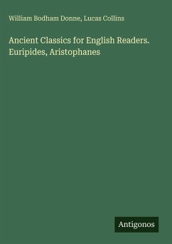 Cover Ancient Classics for English Readers. Euripides, Aristophanes