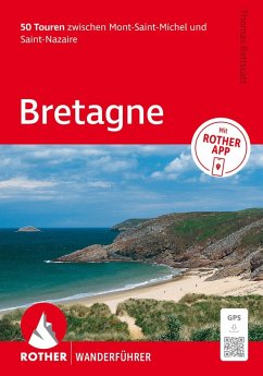 Cover ROTHER Wanderführer Bretagne. 50 Touren zwischen Mont-Saint-Michel und Saint-Nazaire