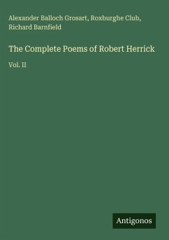 Cover The Complete Poems of Robert Herrick