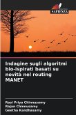 Indagine sugli algoritmi bio-ispirati basati su novità nel routing MANET Indagine sugli algoritmi bio-ispirati basati su novità nel routing MANET